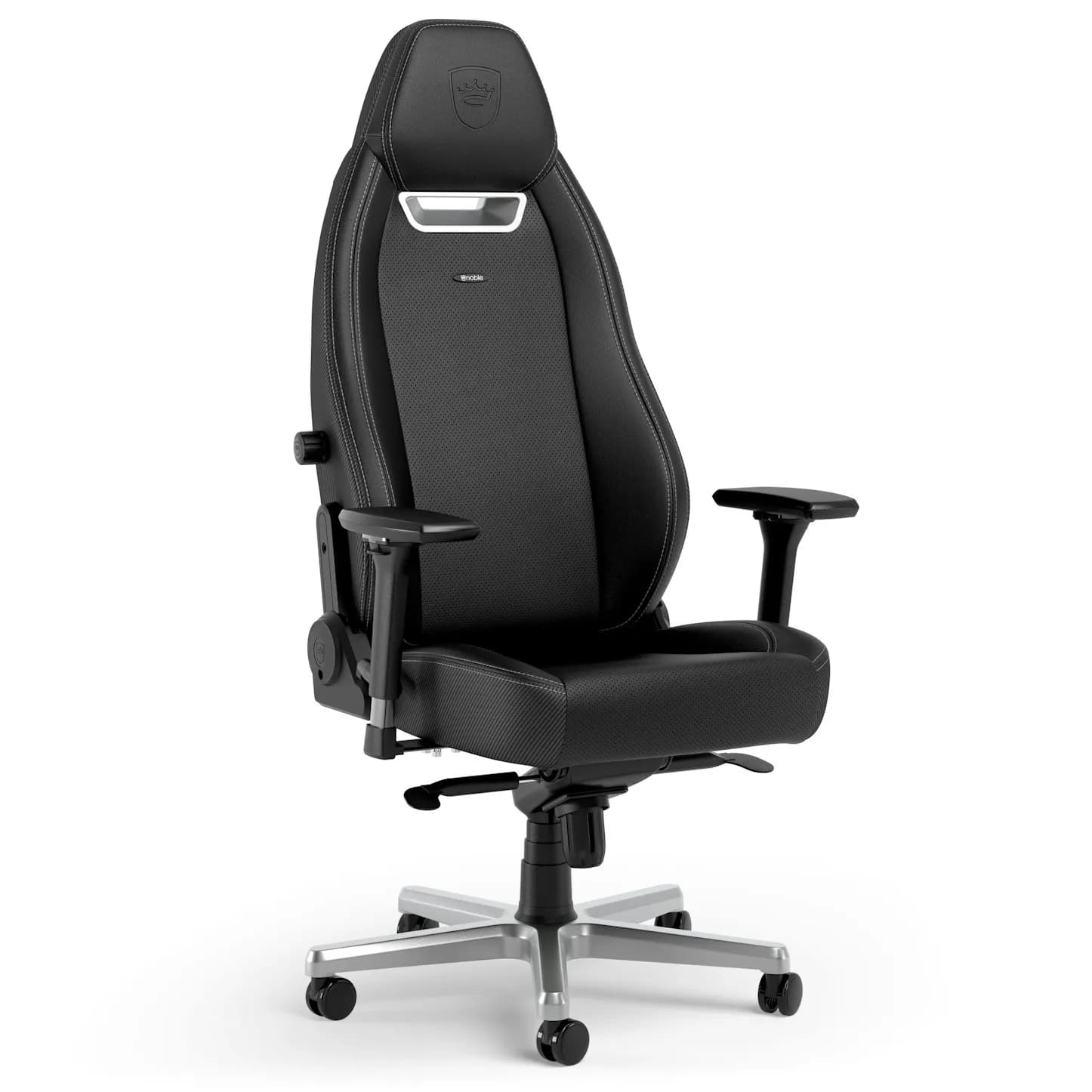 Noblechairs Legend, PU Leather -pelituoli, Silver Edition