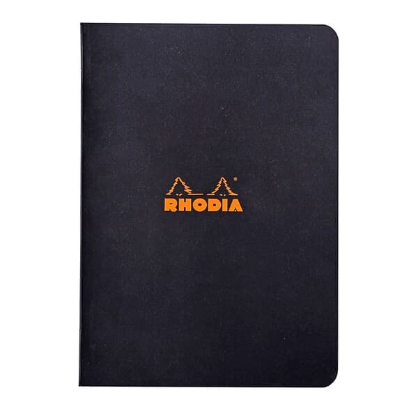Rhodia Classic stapl black A5 ruled