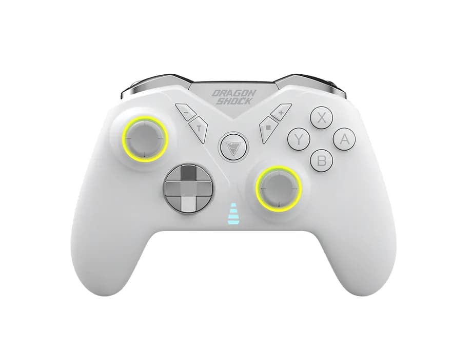 Dragonshock Nebula Pro Bluetooth -langaton peliohjain, valkoinen, Nintendo Switch