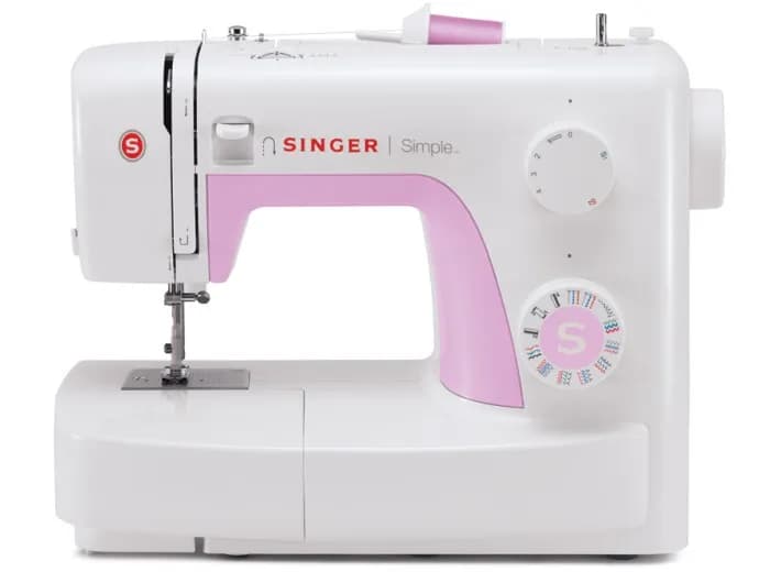 Singer Simple 3223 -ompelukone, Pinkki, Valkoinen