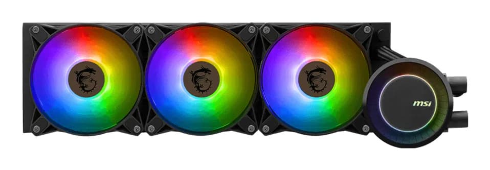 MSI MAG CORELIQUID E360 360mm ARGB -nestejäähdytin, musta