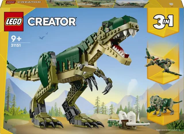 LEGO Creator 3-in-1 T. rex 31151