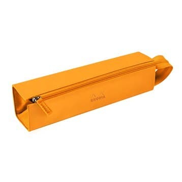 Rhodiarama tray pencase Orange