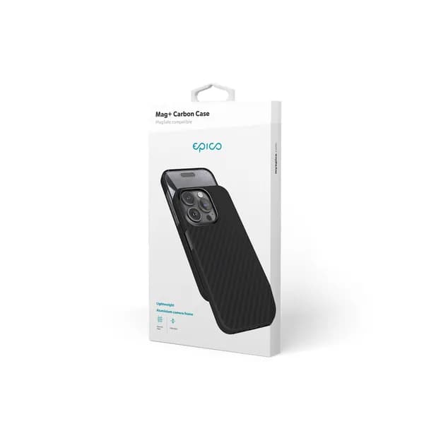 Epico Mag+ Carbon Case for iPhone 16 Pro - black