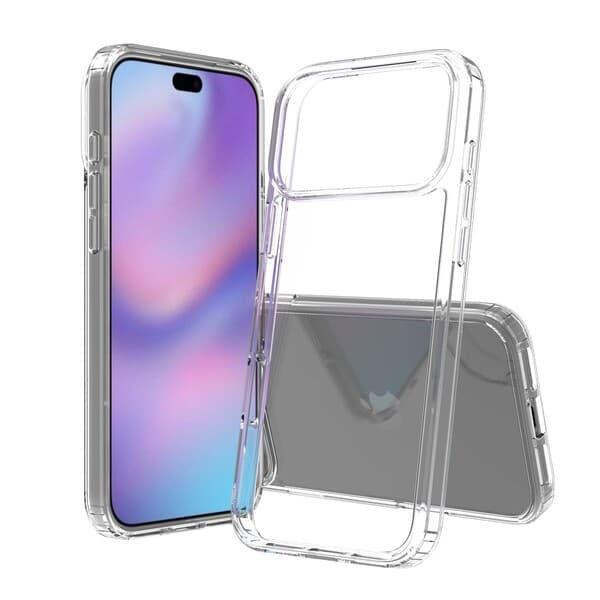 Screenor Bumper. iPhone 17 Pro -suojakuori, Läpinäkyvä