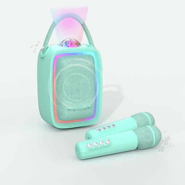 MOB Karaoke Singy Party SP-BL-01 Bluetooth karaokekaiutin, sininen