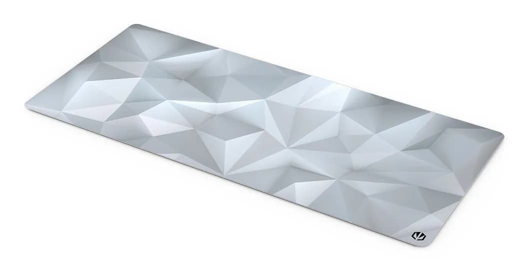 ENDORFY Crystal XL -pelihiirimatto, 900x400 mm, Onyx White