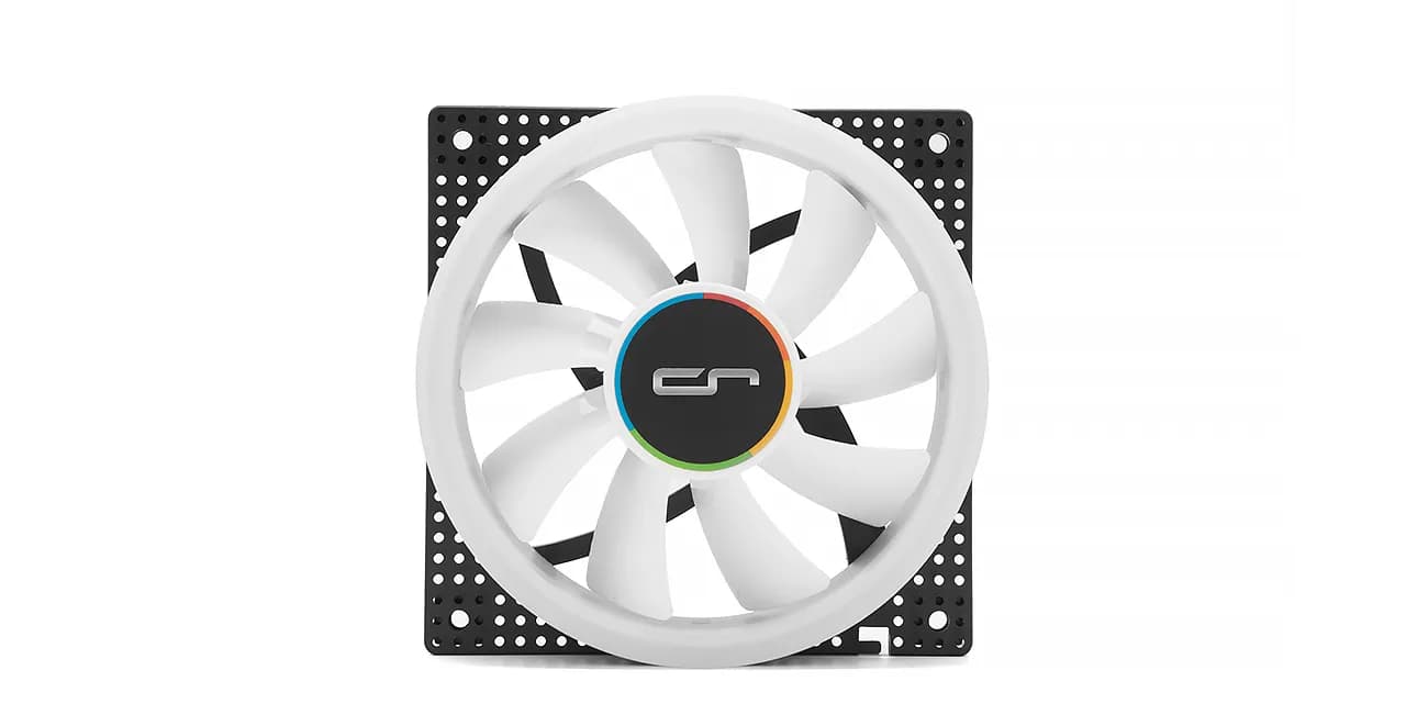 CRYORIG Crona X 120 mm PWM ARGB -kotelotuuletin - Valkoinen