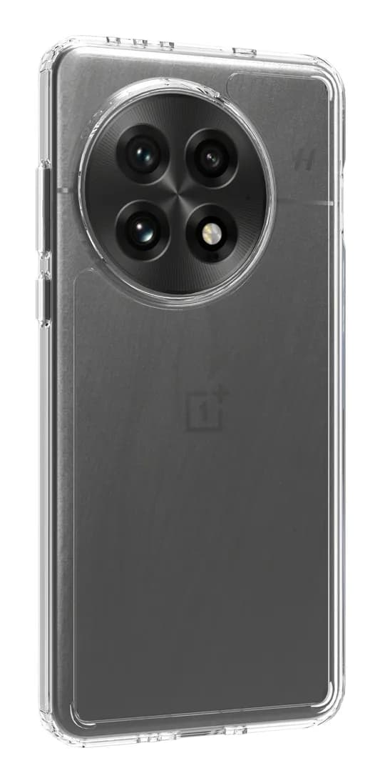 Screenor Bumper OnePlus 13R -suojakuori, Läpinäkyvä