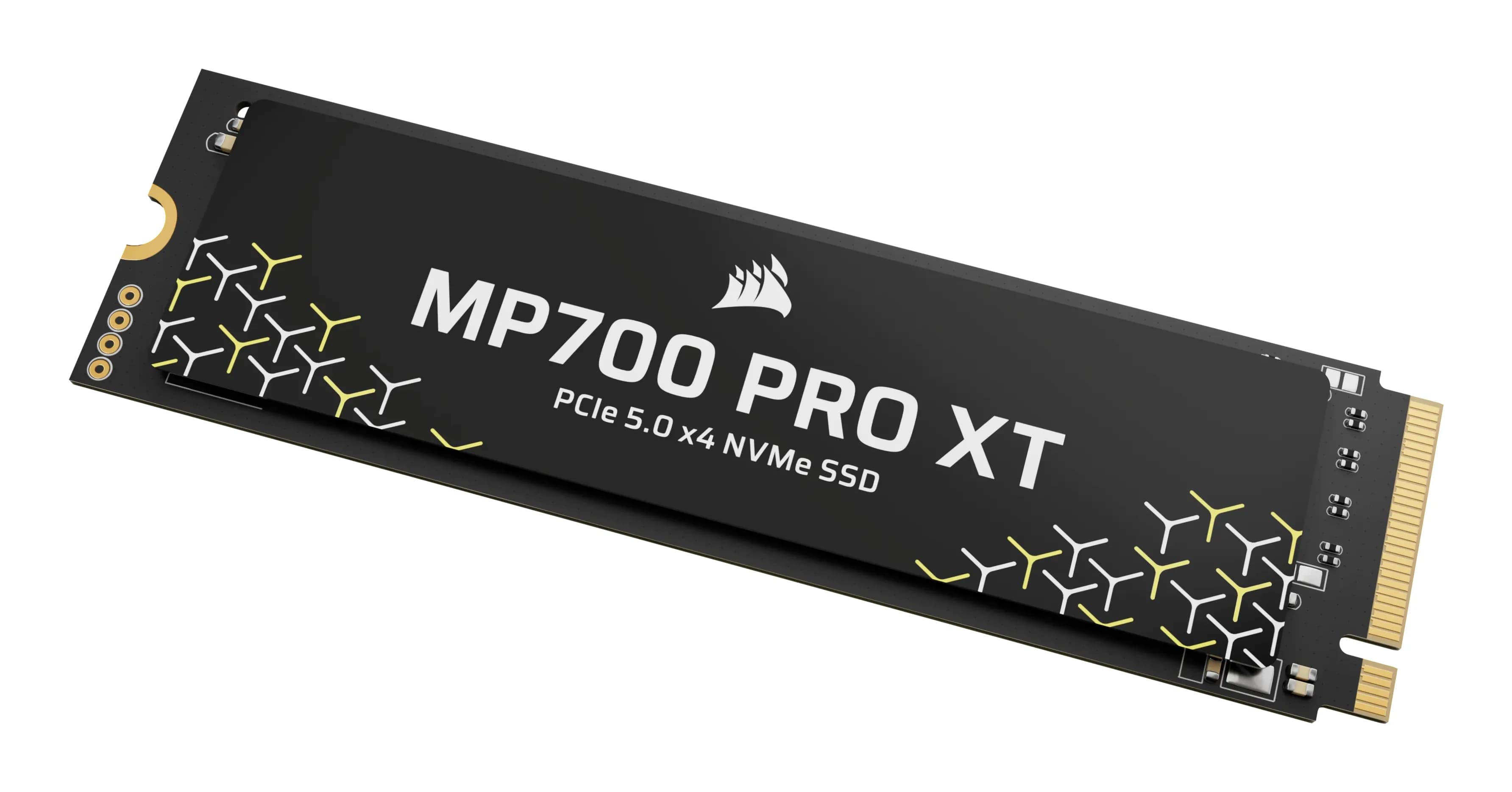 Corsair MP700 PRO XT 1 Tt M.2 PCIe 5.0 x4 NVMe -SSD-levy, musta