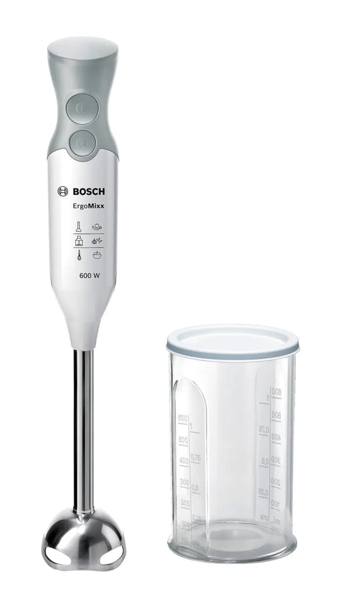 Bosch ErgoMixx MSM66110 - sauvasekoitin, valkoinen/harmaa