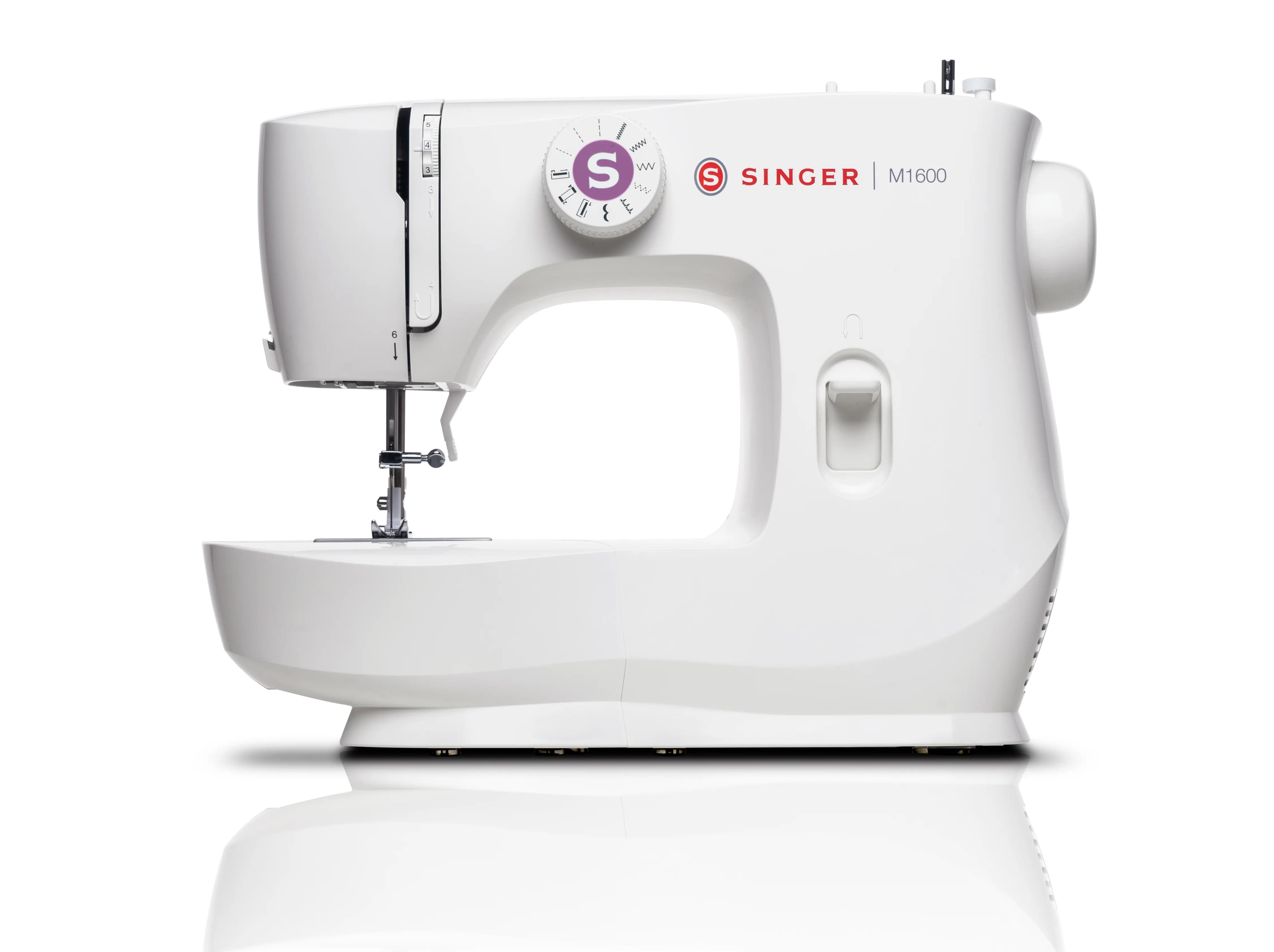 Singer M1650 -ompelukone, Valkoinen