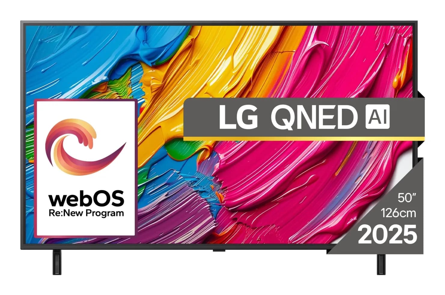 LG QNED80A3A 43" 4K QNED webOS TV, 60 Hz, HDR10