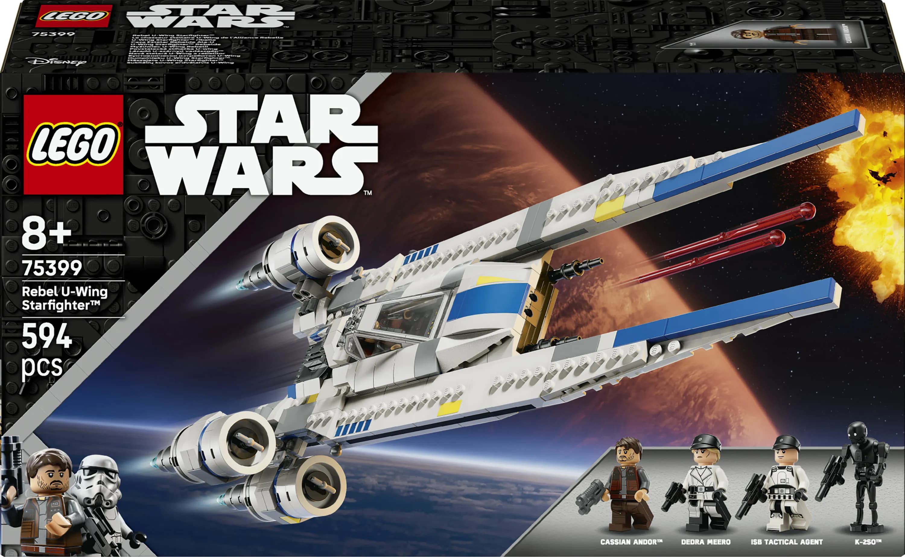 LEGO Star Wars Kapinallisten U-Wing-tähtihävittäjä 75399
