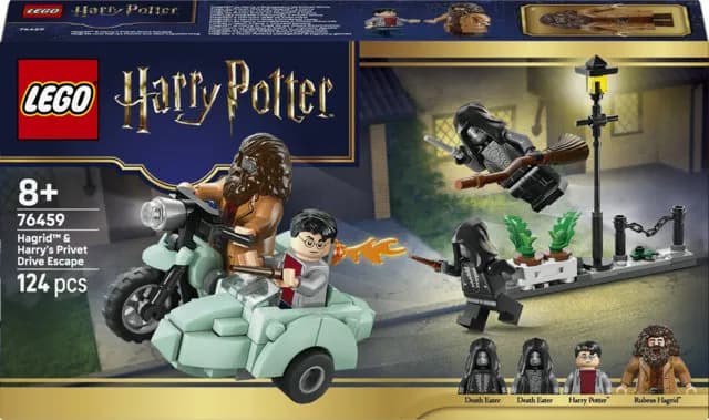 LEGO Harry Potter Hagridin ja Harryn Pako Likusteritieltä 76459