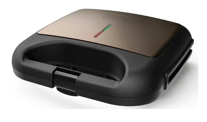 BLACK+DECKER ES9680130B -voileipägrilli, 750 W, musta/pronssi