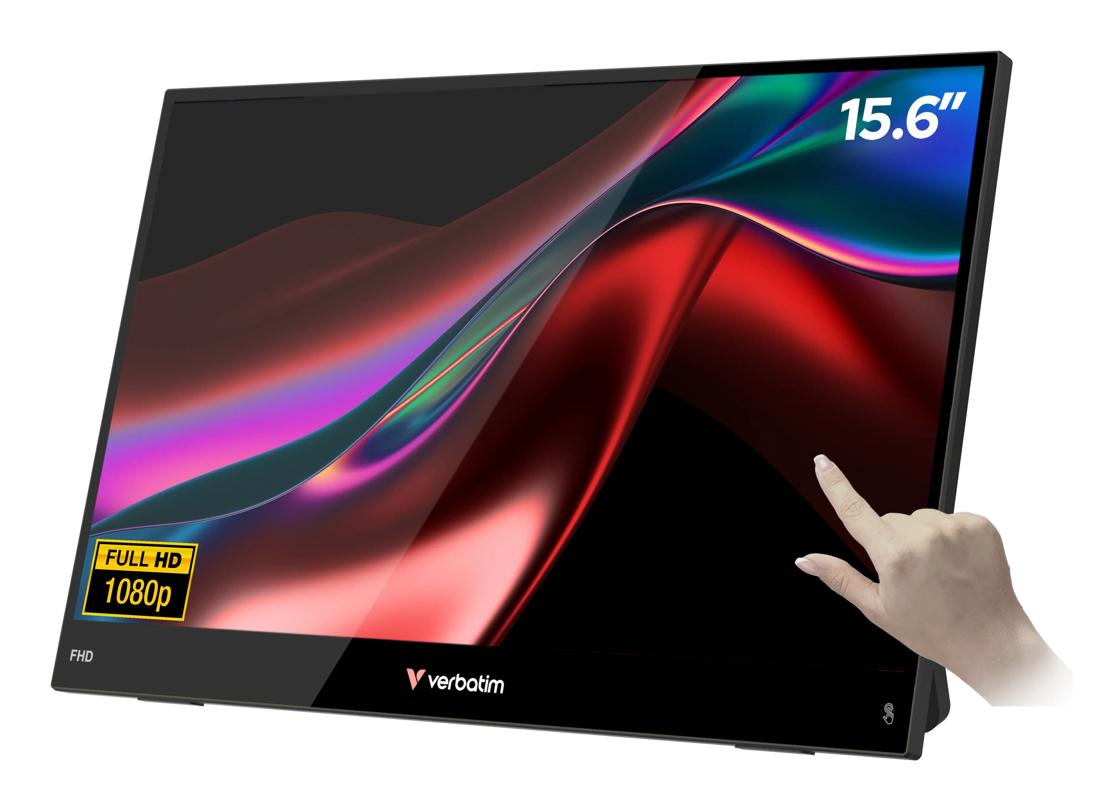 Verbatim 32402 15.6" Full HD, IPS, HDR, Touch -kannettava näyttö