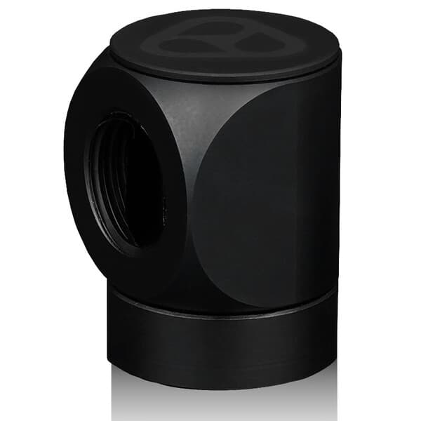 Thermal Grizzly DeltaMate Rotary FF90° G1/4 -vesijäähdytysliitin, mattamusta