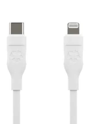 dbramante1928 Re-charge USB-C – Lightning -kaapeli, 2,5 m, valkoinen