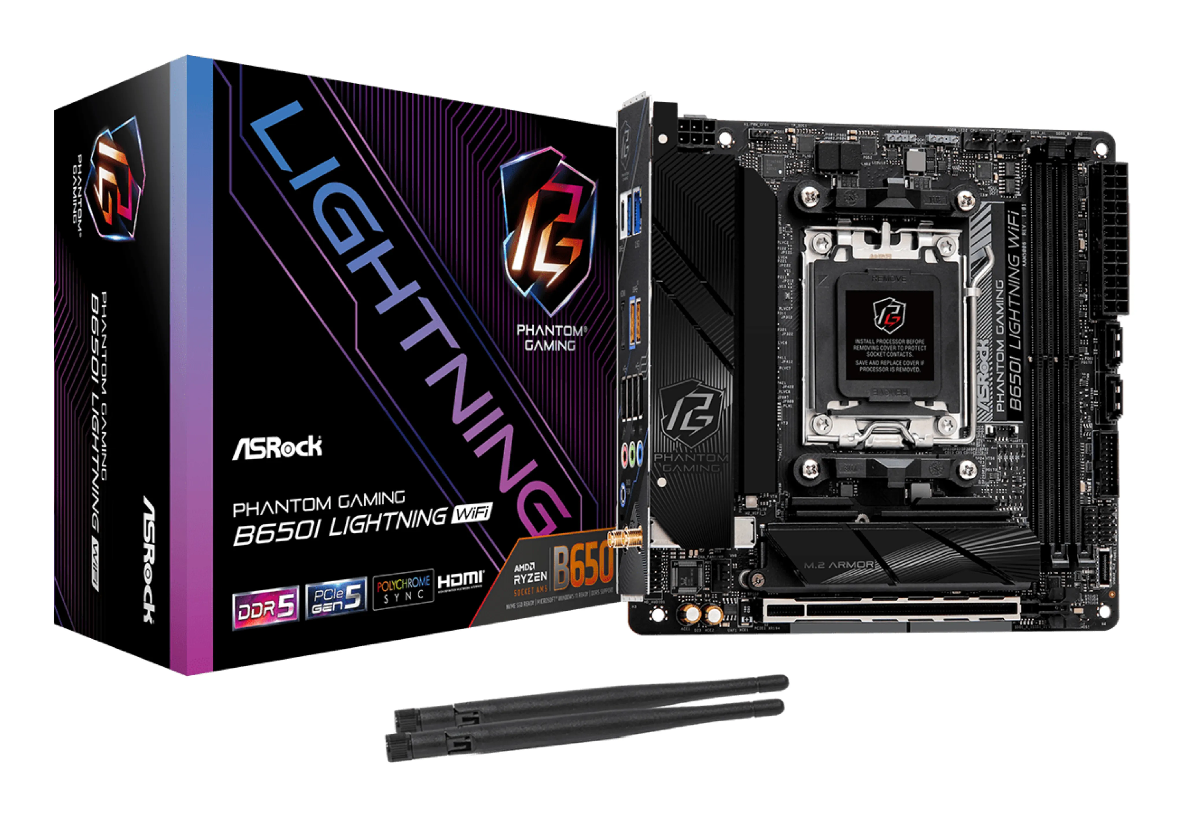 ASRock B650I Lightning WiFi AM5 Mini-ITX -emolevy