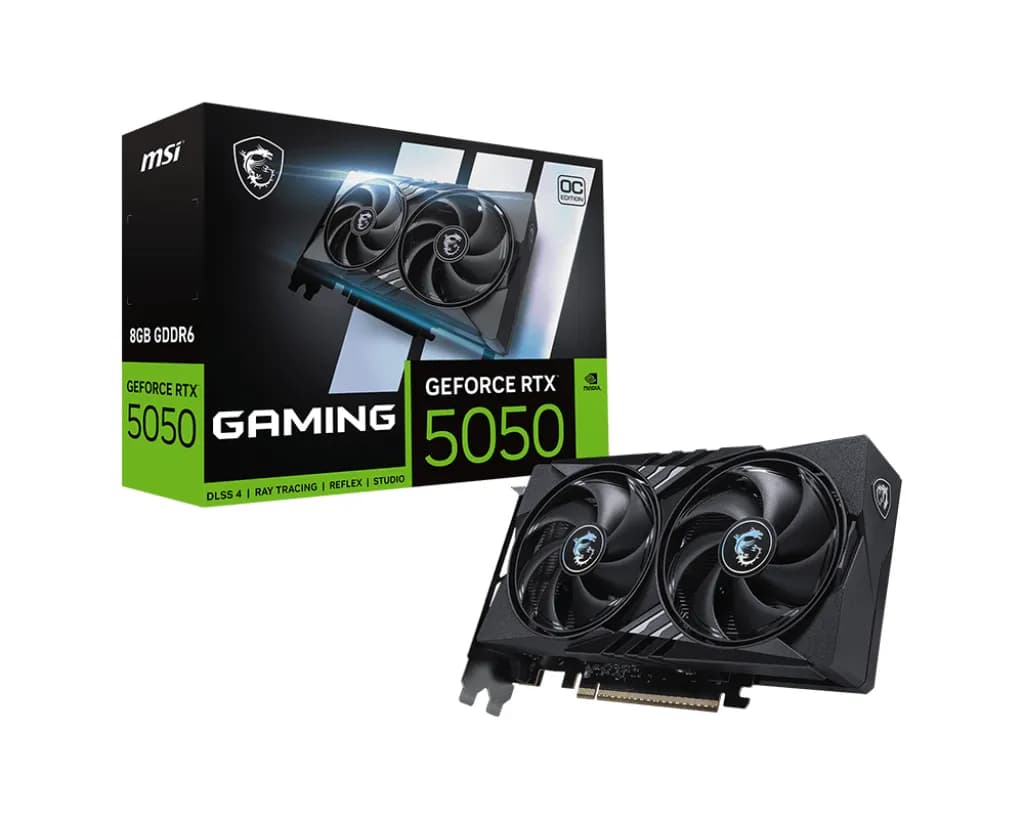 MSI GeForce RTX 5050 Gaming OC 8 Gt -näytönohjain