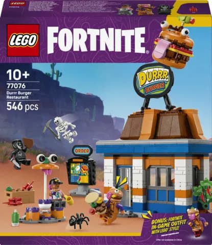 LEGO Fortnite Durrr Burger ravintola 77076
