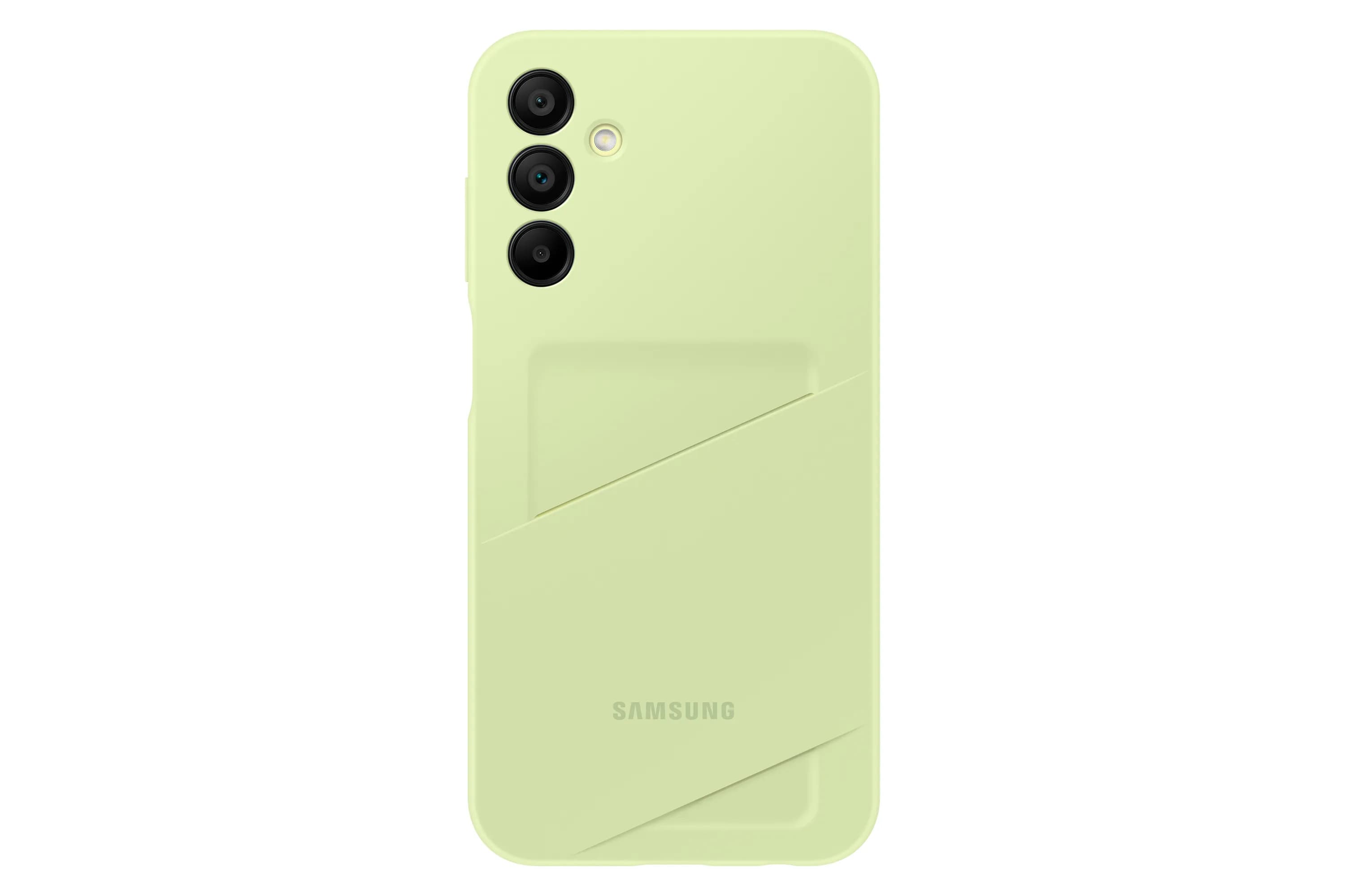 Samsung Galaxy A15 Card Slot Case -suojakuori, Lime