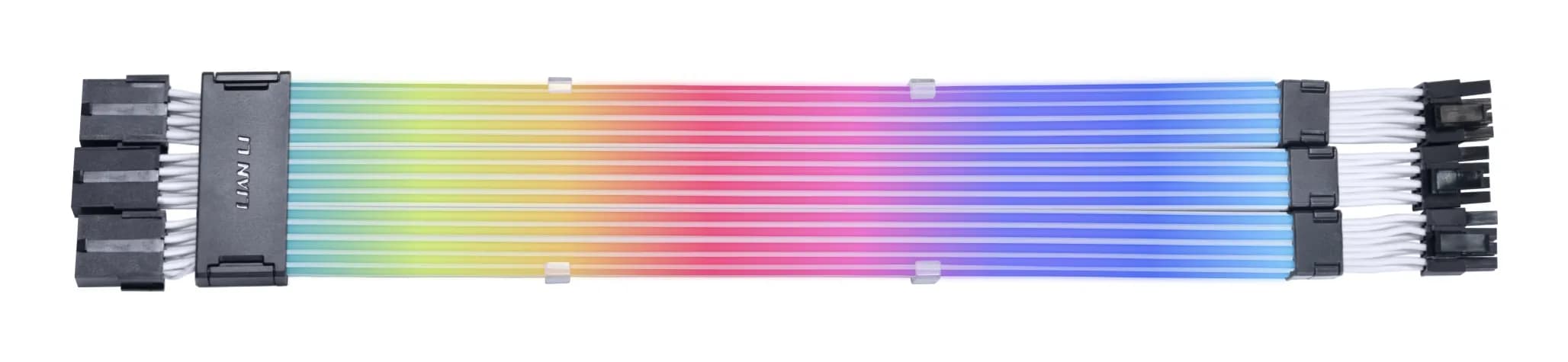 Lian Li Strimer Wireless -näytönohjaimen virtajohdon jatke, ARGB, 3x 8-pin