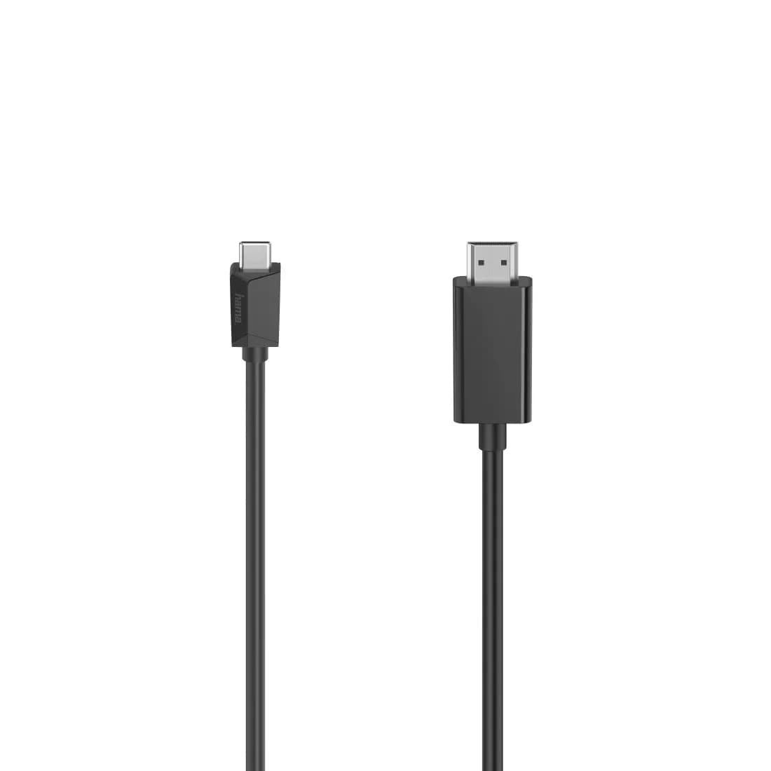 Hama USB-C – HDMI -kaapeli, 1,5 m, musta