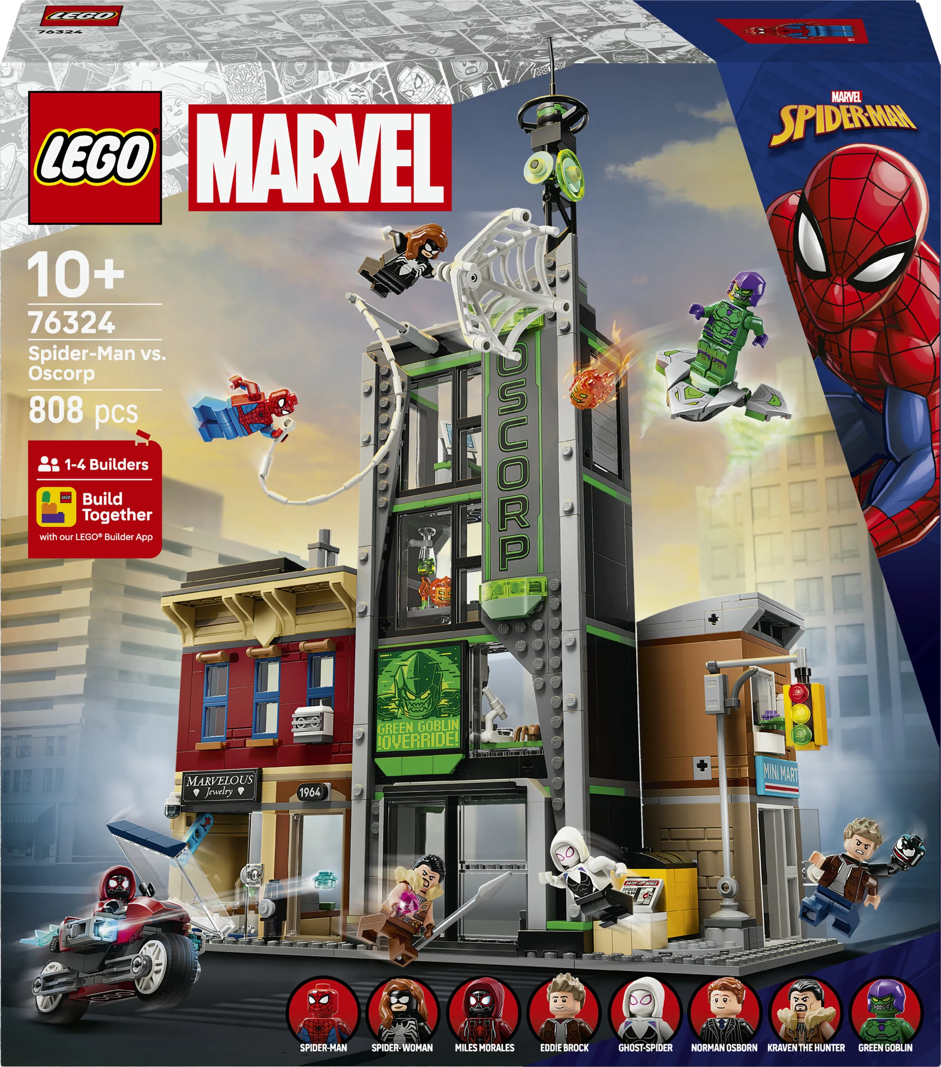 LEGO Marvel Spider-Man vastaan Oscorp 76324