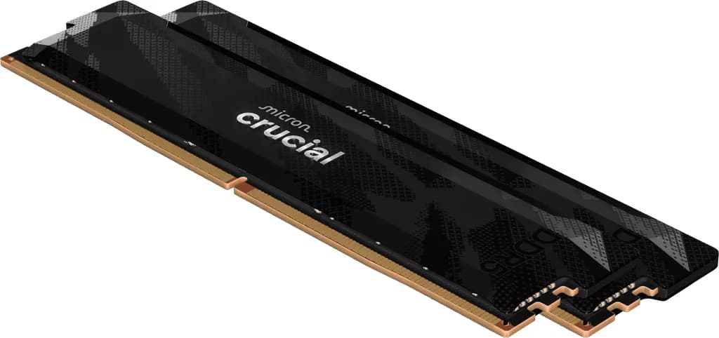 Crucial Pro OC 32 Gt (2 x 16 Gt) DDR5 6400 MHz, CL32 -muisti (XMP, EXPO)