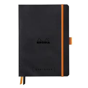 Rhodia Goalbook soft black A5 dot ivory
