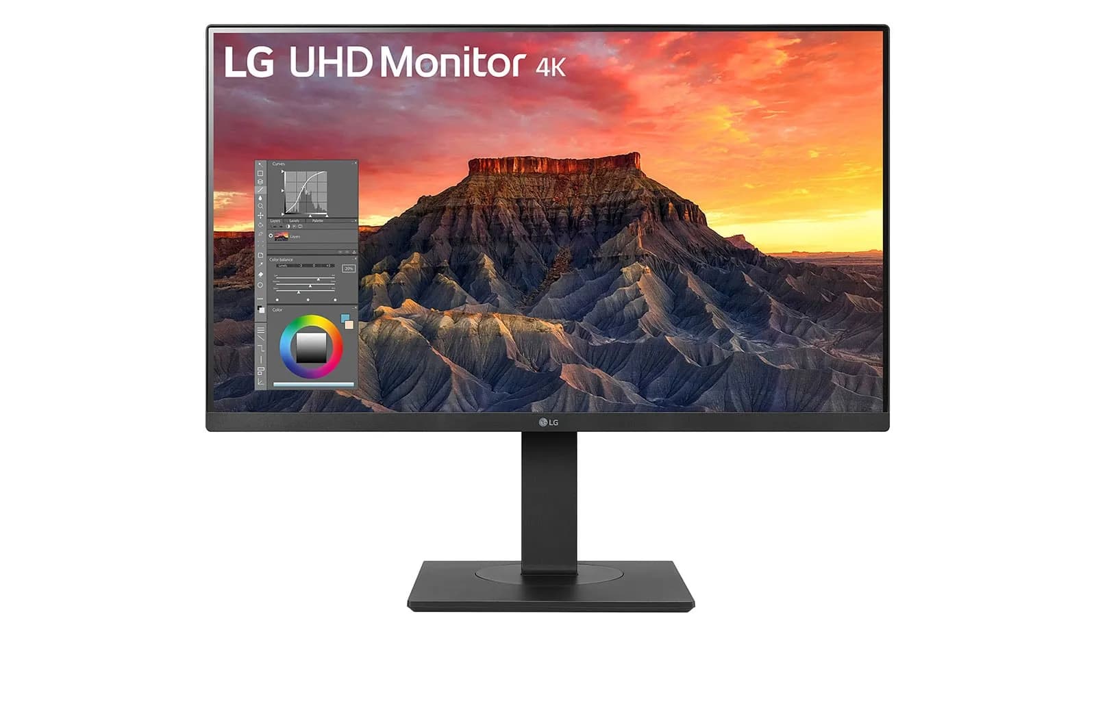 LG UltraFine 27BQ65UB-B 27" 4K UHD, IPS -näyttö, USB-C hub