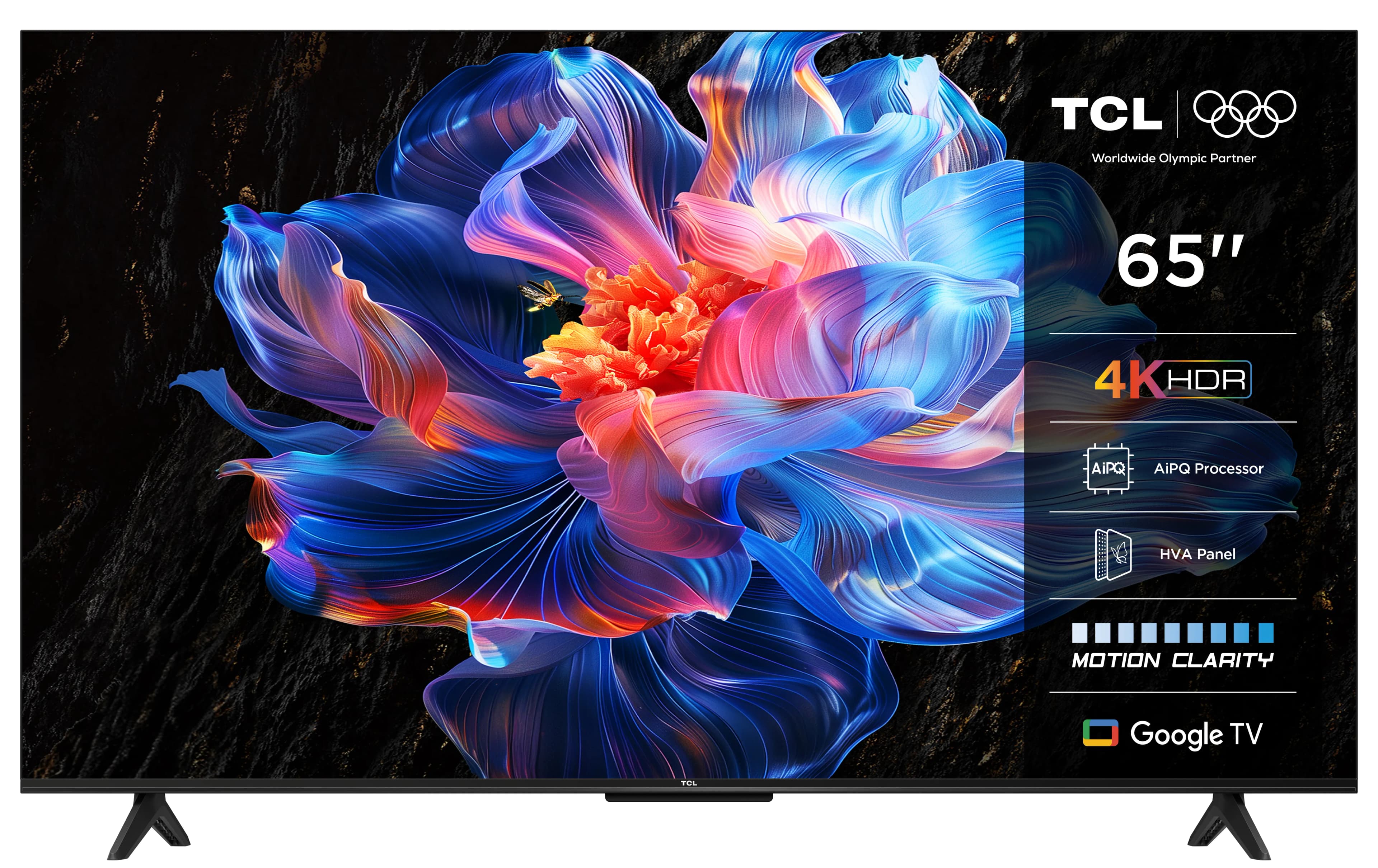 TCL 65P69K 65" 4K LED Google TV, 60 Hz, HDR10+
