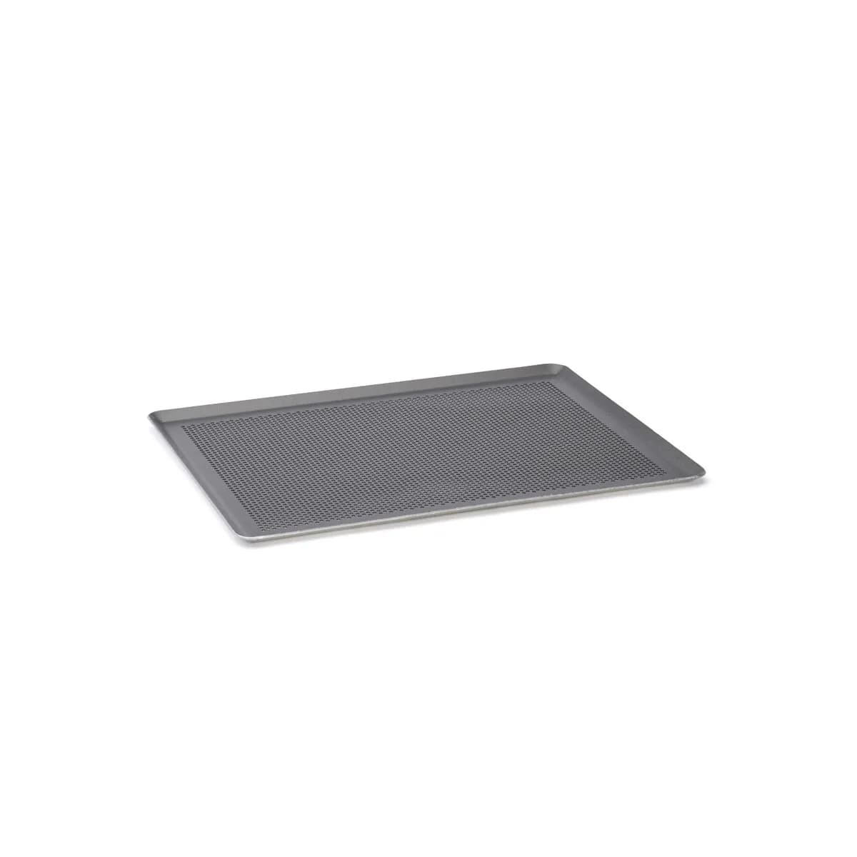 De Buyer CHOC FORATA Suorakaiteen muotoinen rei'itetty tarttumaton alumiininen uunipelti 40 x 30 cm Musta