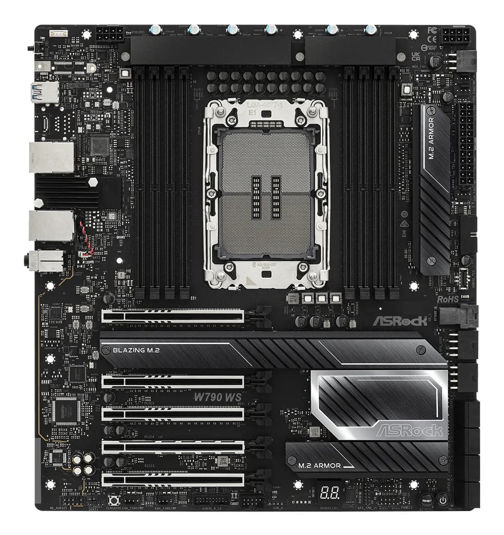 ASRock W790 WS R2.0 LGA4677 E-ATX -emolevy