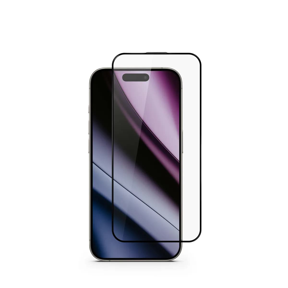 Epico Hero Glass 3D for iPhone 16 with install frame