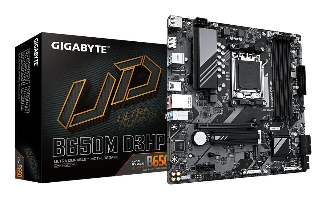 Gigabyte B650M D3HP AM5 mATX -emolevy
