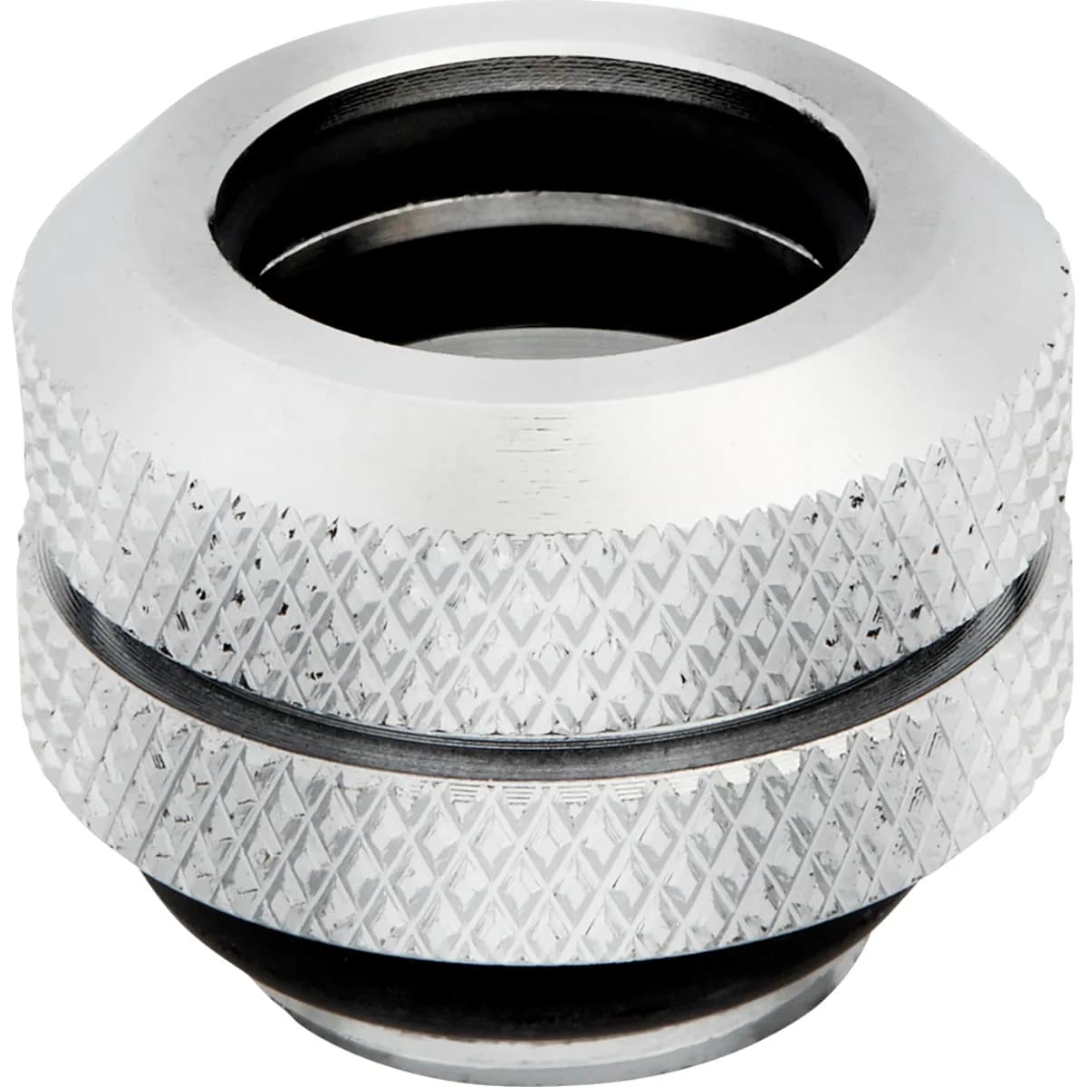 Corsair Fitting (hard tube),XF Hardline 4-pack (12mm OD compression_ chrome)