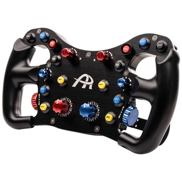 Ascher Racing F64-USB V3 Lenkrad Direct Drive -rattirunko (PC, USB, Musta)