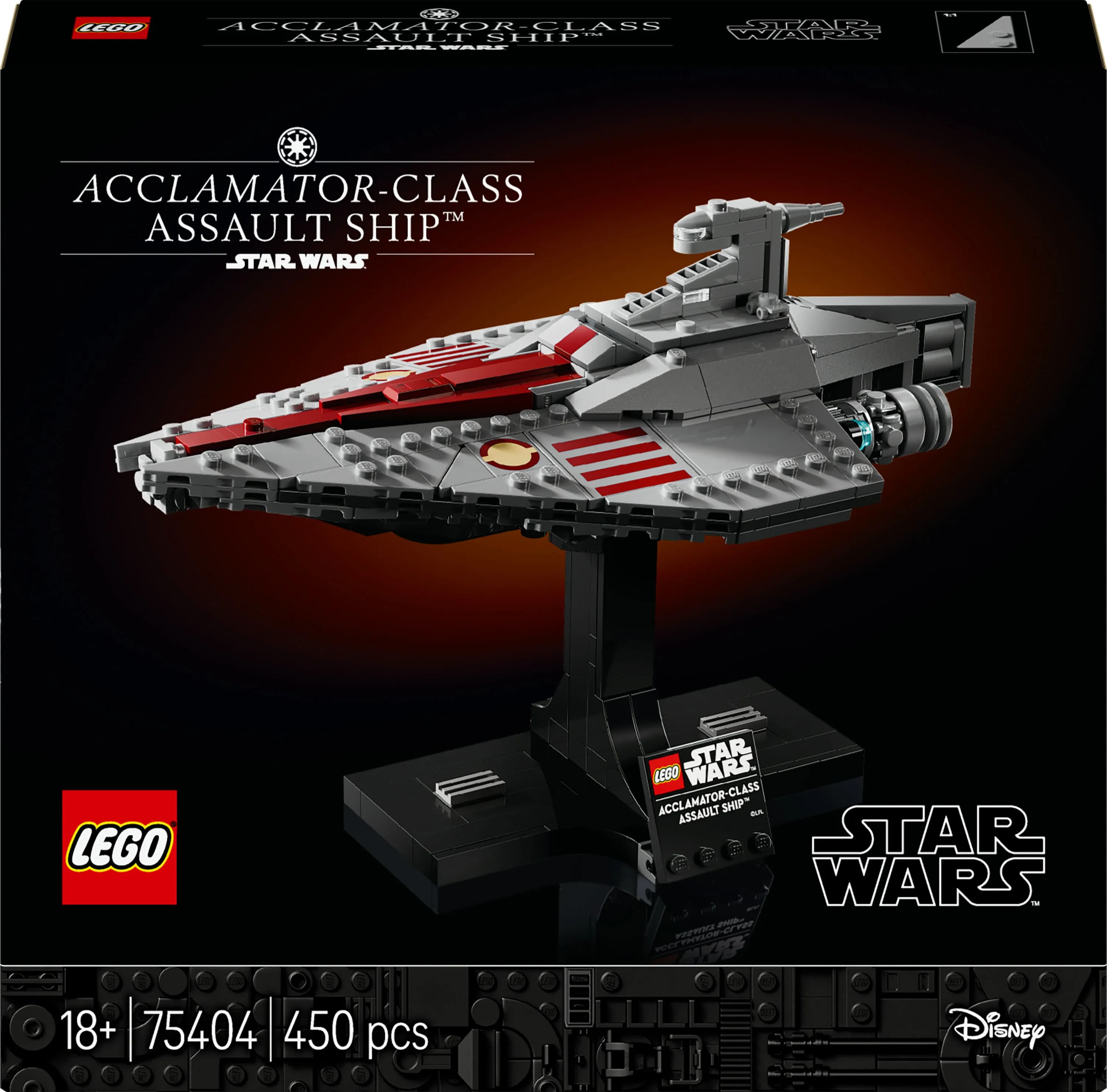 LEGO Star Wars Acclamator-luokan hyökkäysalus 75404