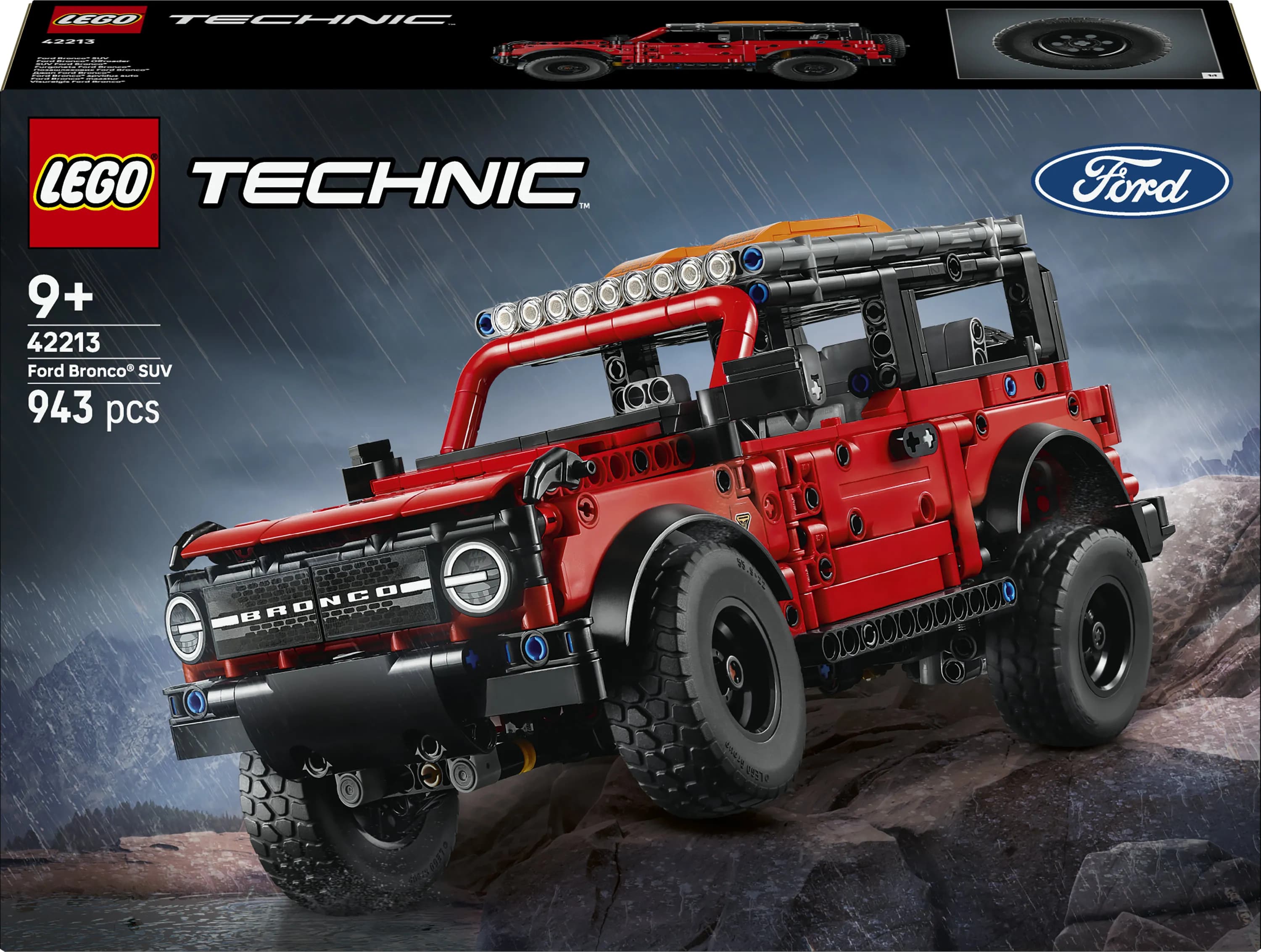 LEGO Technic Ford Bronco – maastoauto 42213