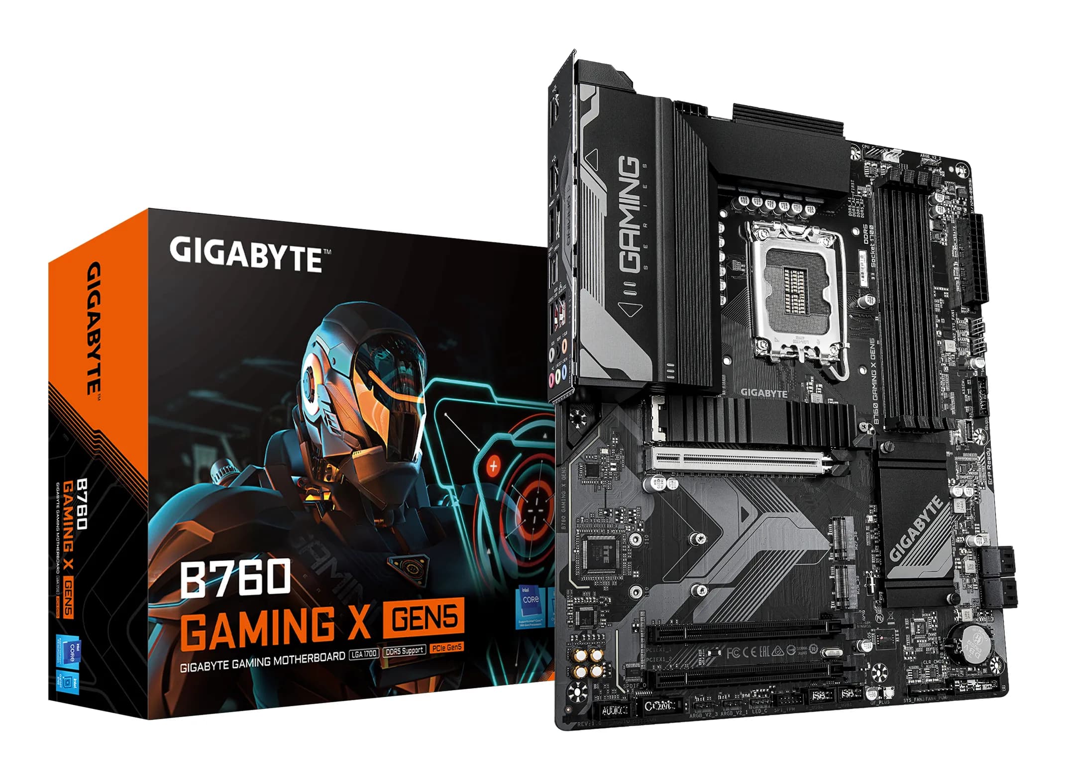Gigabyte B760 GAMING X GEN5 LGA1700 ATX -emolevy