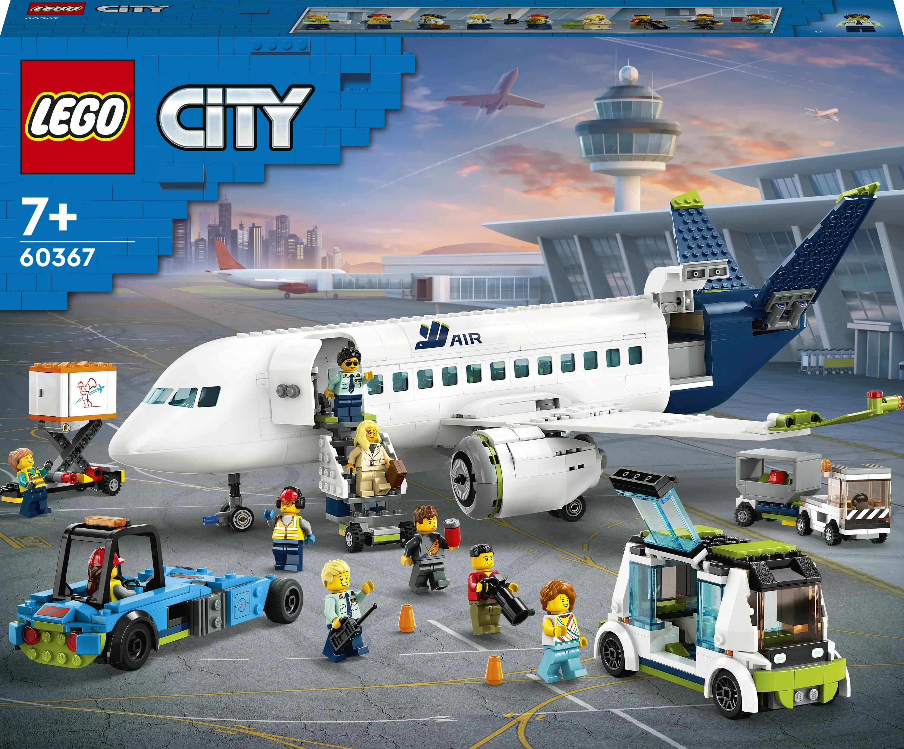 LEGO City Matkustajalentokone 60367