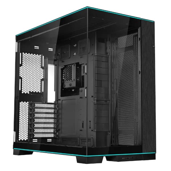 Lian Li O11D EVO RGB -miditornikotelo ikkunalla, musta