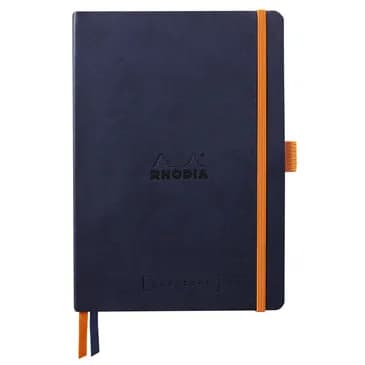 Rhodia Goalbook soft midnight A5 dot ivory