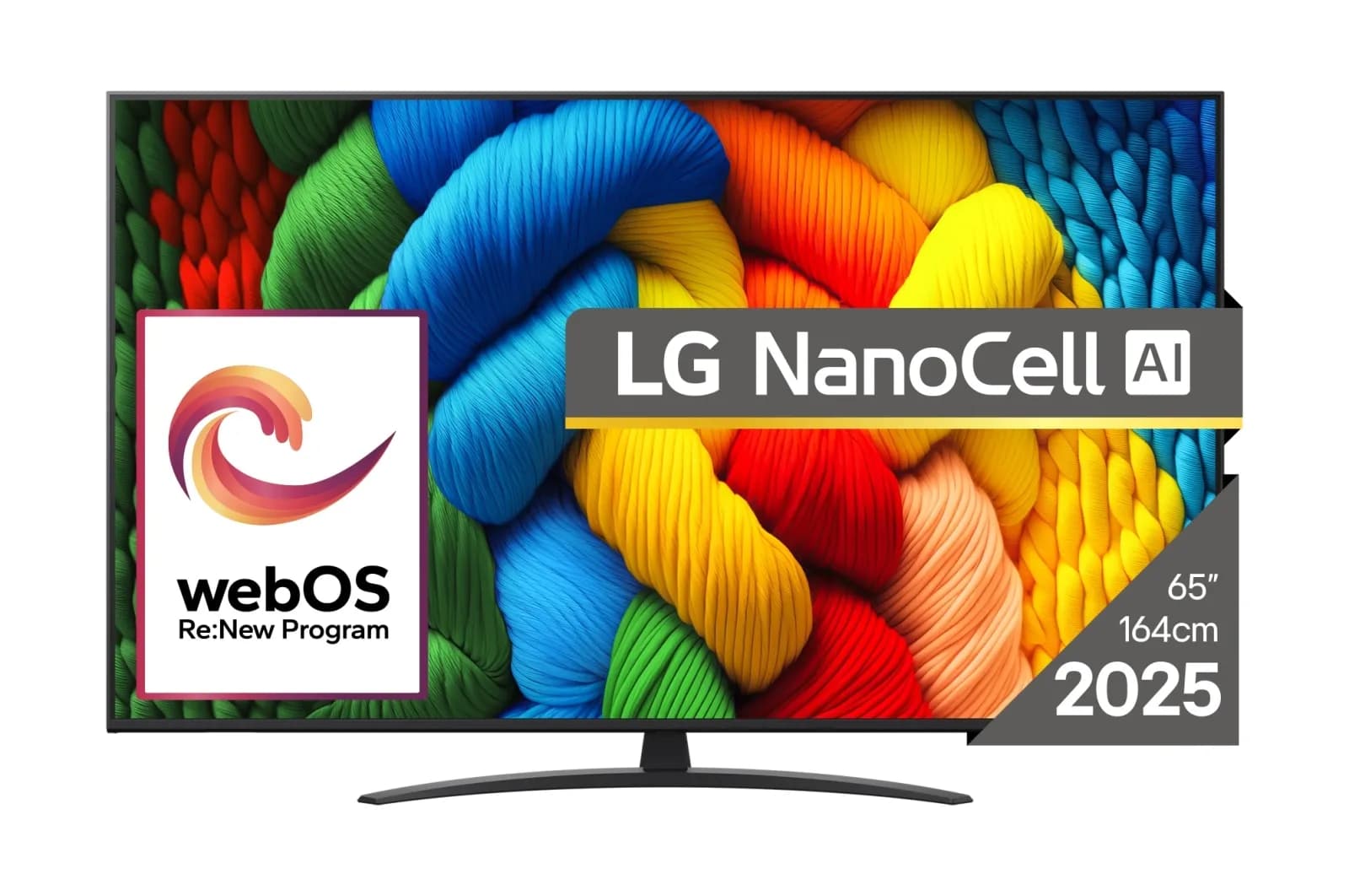 LG NANO81A3A 65" 4K NanoCell webOS TV, 60 Hz, HDR10