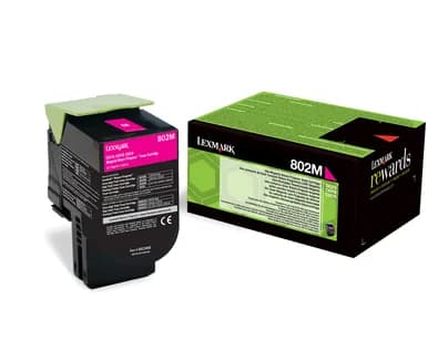 Lexmark 80C20M0 -laservärikasetti, magenta