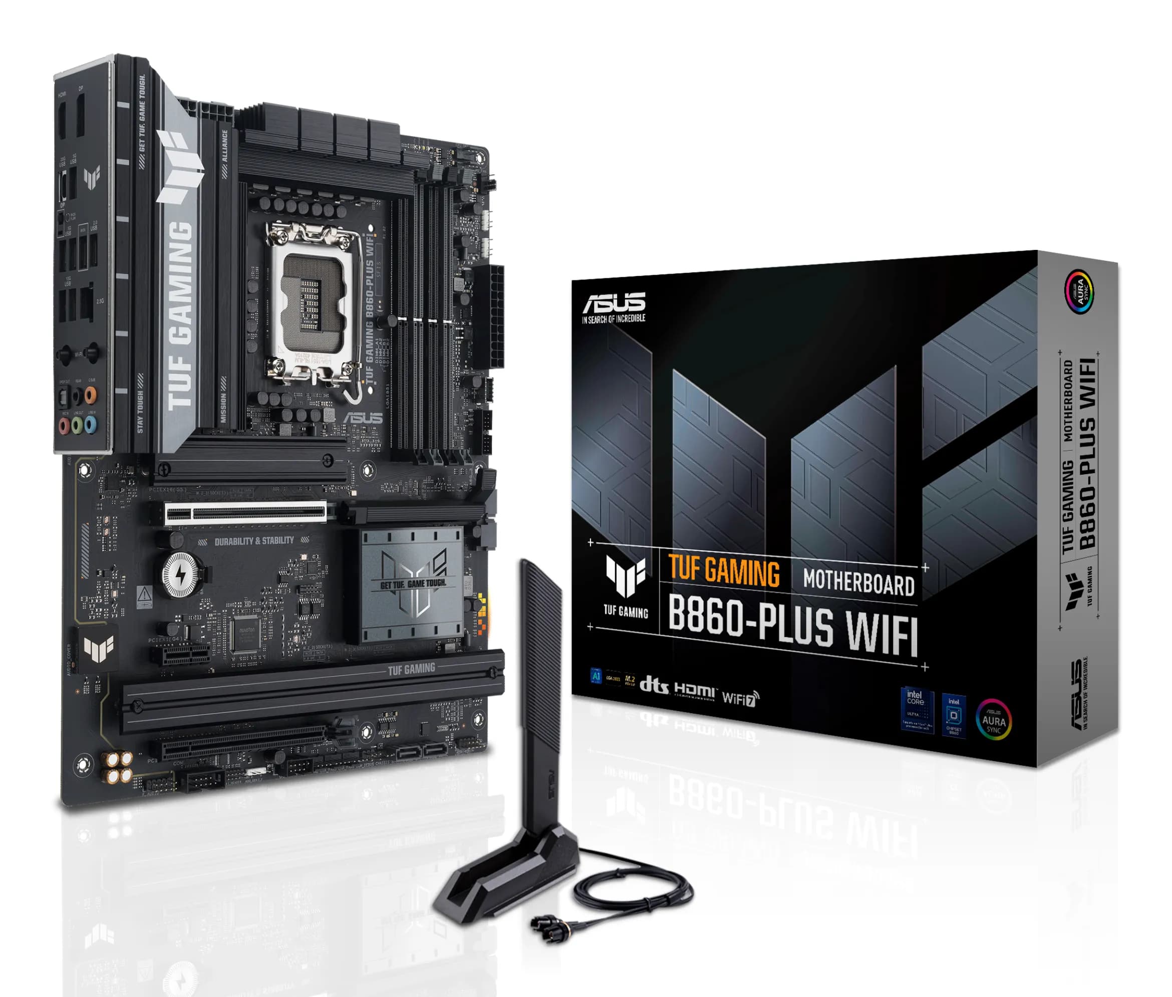 Asus TUF GAMING B860-PLUS WiFi 7 LGA1851 ATX -emolevy