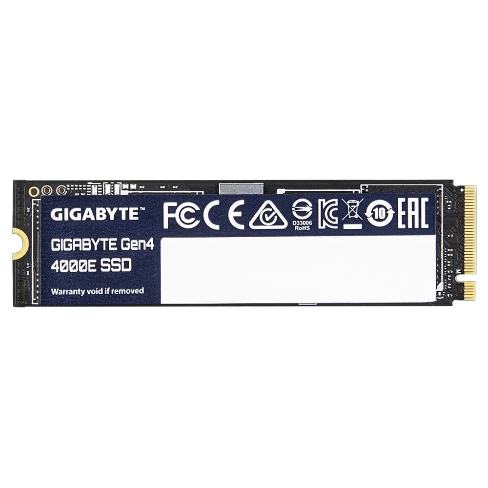 GIGABYTE Gen4 4000E 1 Tt M.2 PCIe 4.0 NVMe -SSD-levy